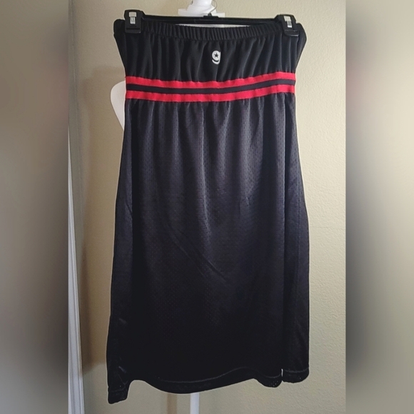 Girlie Game Gear Texas Tech Colors, Strapless Dress, Size Small - Picture 2 of 11